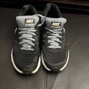 Nike Black and Gray Athletic Shoes